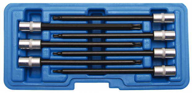 TX-Kugelkopf-Bit-Einsatz-Sortiment, 6,3 (1/4), 7-tlg.