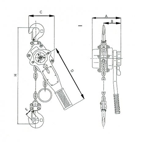 Zu 1,5 ton -1,5m