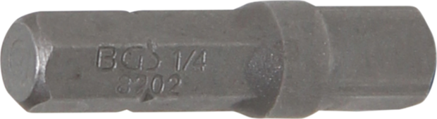 Bit-Knarren-Adapter Außensechskant 6,3 mm (1/4) - Außenvierkant 6,3 mm (1/4) 30 mm