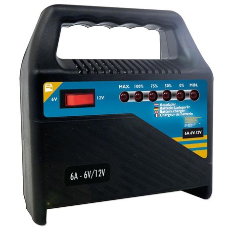 Batterieladegerät 6V/12V 6Amp. - Tools2go-de werkzeuge online