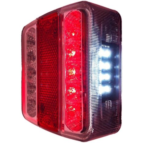 Rucklicht 4 Funktionen 98x105mm 14LED
