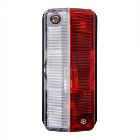 Breite Licht rot weiß 92x42mm