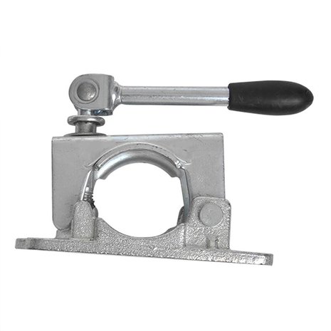 Schelle 48mm Gusseisen mit Kipphebel fur Bugrad
