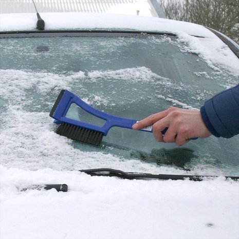 Schneeburste 14 5 Zoll mit Eiskratzer