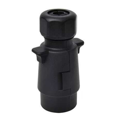 7-poliger PVC-Stecker mit Kabelschuhanschluss