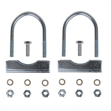 U-Bugel rund 60 70mm fur Bugradklemme - Set a 2 Stuck