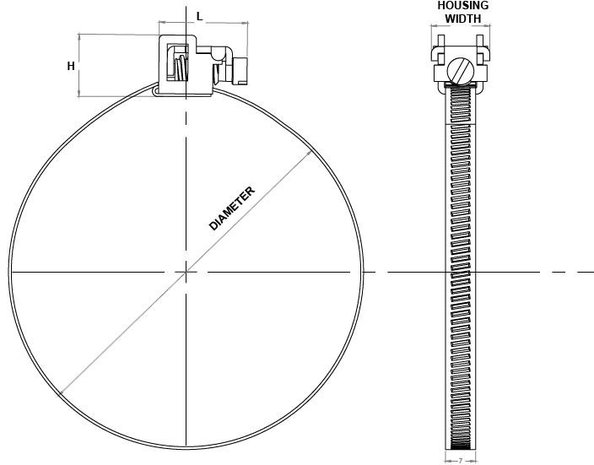 Multiband Edelstahl 10m