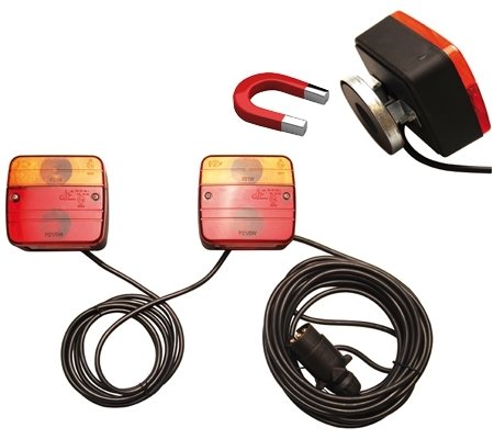 Anhanger-Lampen mit Magnethalter 2-tlg