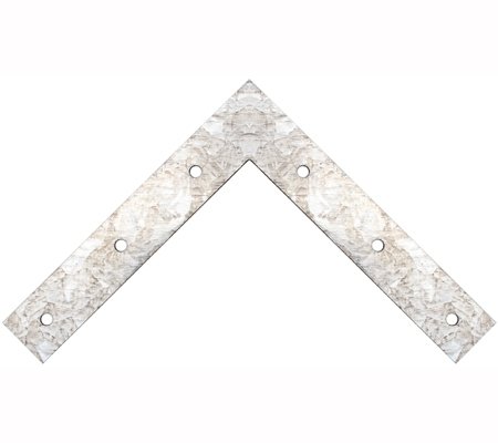 L-Winkel, 150 x 150 x 25 x 2 mm, 2-tlg.