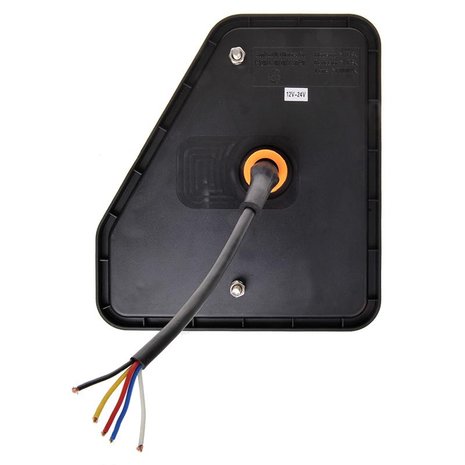 Rucklicht 5 Funktionen 208x188mm 22LED links UK