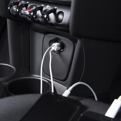 USB-Ladegerat Mini 2-Wege Typ A 12V 24V 3100mA