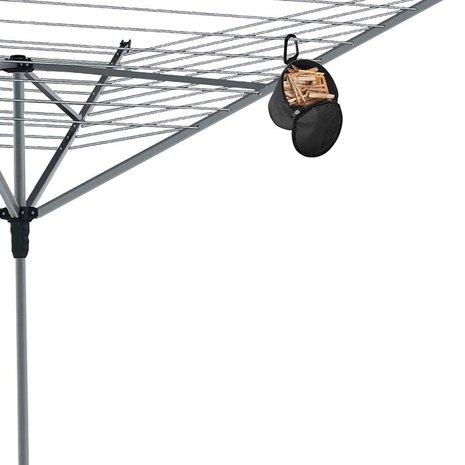 Wascheklammertasche mit Karabiner