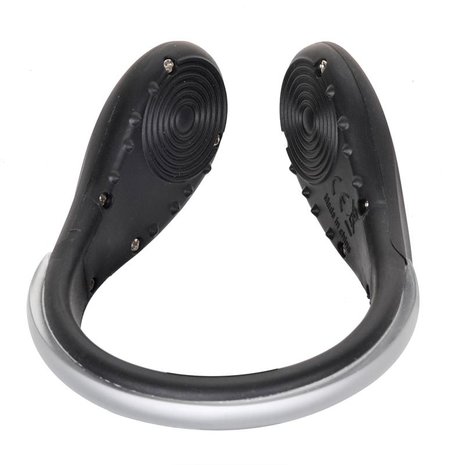 Sicherheitsschuhclip LED rot - 2er Set