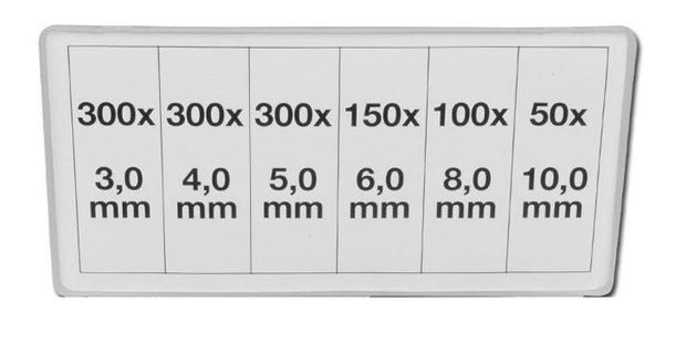 Federringe Sortiment 1200 teilig