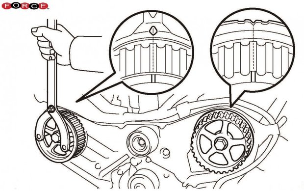 TOYOTA Nockenschlüssel Tool-Kit