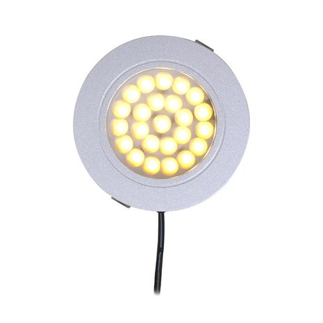 Einbauspot 24-Leds 12V 220lm Ø65x11mm