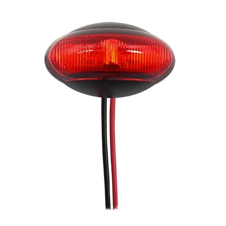 Positionsleuchte 10-30V rot 60x34mm LED