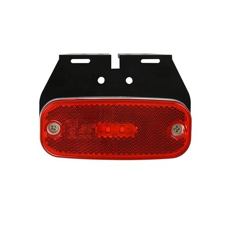 Positionsleuchte 10-30V rot 110x45mm LED mit Halter