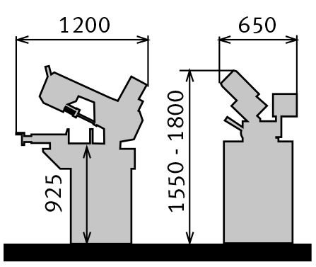 Stationäre Bandsäge - ø 220 mm