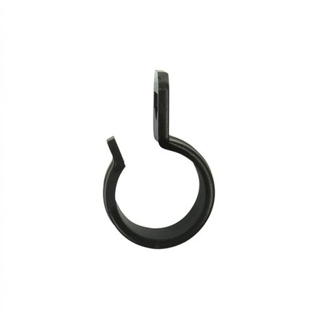 Zeltclip fur Zeltstange 20-25mm mit Schlitz schwarz