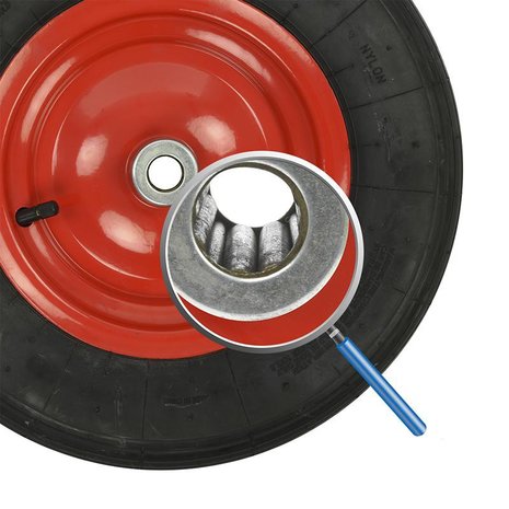 Luftreifen mit Metallfelge 164.00-8