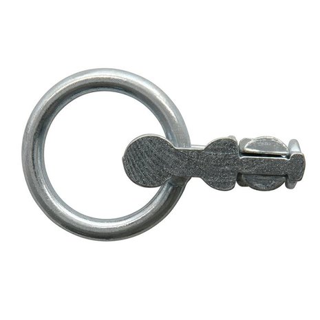 Einsteckbeschlag doppelt mit Ring rund