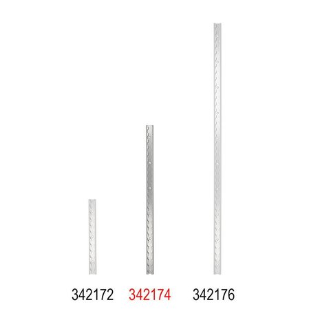 Aluminium-Bindeschiene 60cm