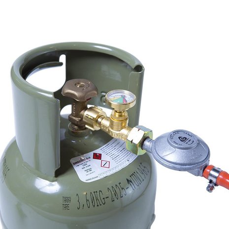 GasStop Gasflaschensicherung fur Propangasflaschen NL 21 8mm LH (G.5) GSNL1