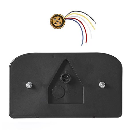 Rucklicht 6 Funktionen 237x137mm links