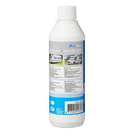 Reiniger & Wachs 500ml für Wohnwagen und Reisemobil