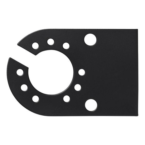 Steckdosenleistenhalter aus Metall 12x8cm