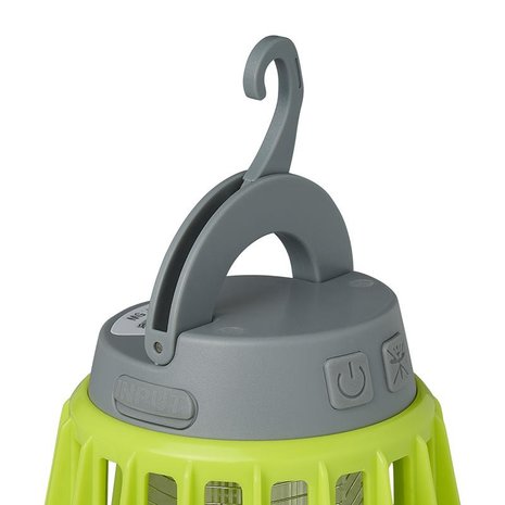 Camping- Insektenlampe 2 in 1 wiederaufladbar 8 8 x 12 5 cm