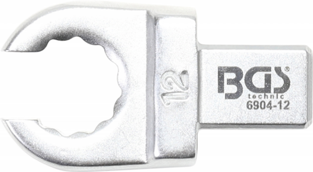 Einsteck-Ringschlüssel offen 12 mm