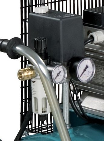 Riemengetriebener Ölkompressor 10 bar - 50 Liter