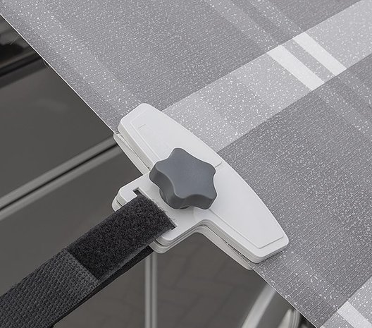 Markisen-Befestigungsclips gegen Flattern - 2er-Set