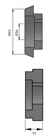 Manuelles Frontgerät 1,2x140mm