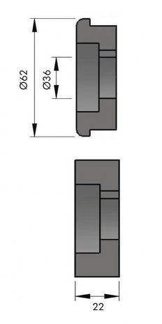 Manuelles Frontgerät 1,2x140mm