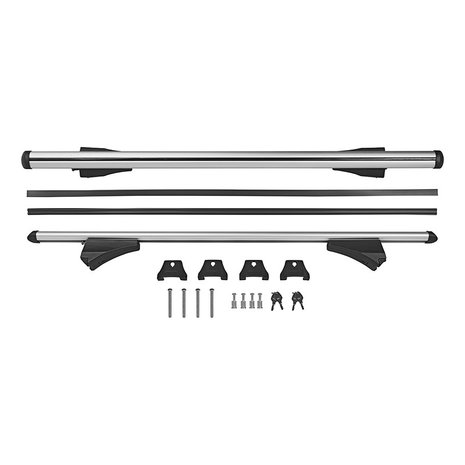 Dachrelingtrager fur geschlossene Dachreling 120cm Aluminium 75kg