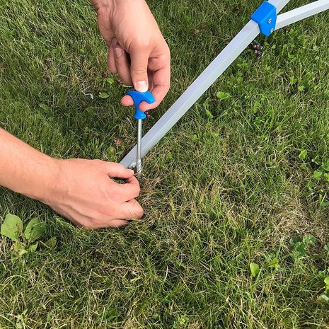 Waschespinne mit Standfuß inkl. 3 Stifte
