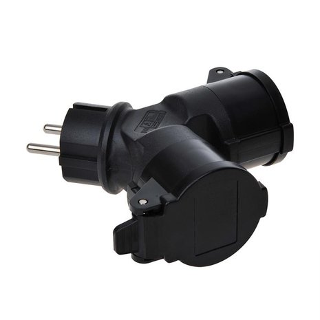 Schuko-Duo-Verteiler