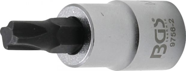 Bit-Einsatz-Satz Antrieb Innenvierkant 10 mm (3/8) 4-kant Profil MTS0 - MTS04 5-tlg