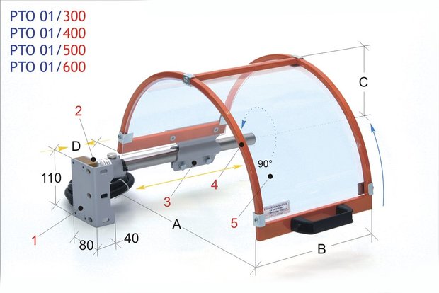 Schutzkappe für Spannfutter 300mm