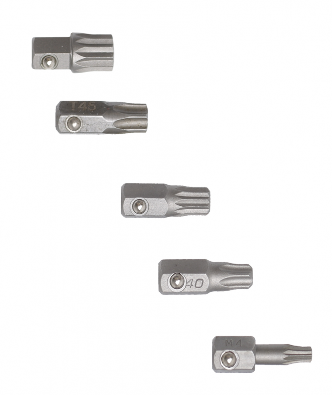 BGS 9199 Satz Werkzeug für E-Ringe und Sicherungsringe 4-IN-1