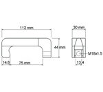 Injektor Abzieher Haken, 13 mm