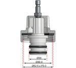 Adapter 21 für Art. 8027, 8098 für Fiat, Opel, Saab