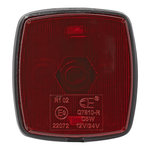 Begrenzungsleuchte rot 65x60mm PM