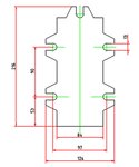 Bohrer-Kreuztisch 120mm