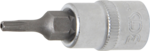 Bit-Einsatz Antrieb Innenvierkant 6,3 mm (1/4) TS-Profil (fur Torx Plus) mit Bohrung