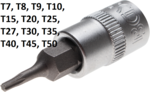 Bit-Einsatz Antrieb Innenvierkant (1/4) T-Profil (fur Torx) T7 - T50