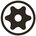 Bit-Einsatz Lange 300mm Antrieb Innenvierkant (1/2) T-Profil (fur Torx) mit Bohrung T30